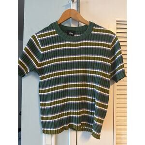 Stussy women’s cotton stripe shirt